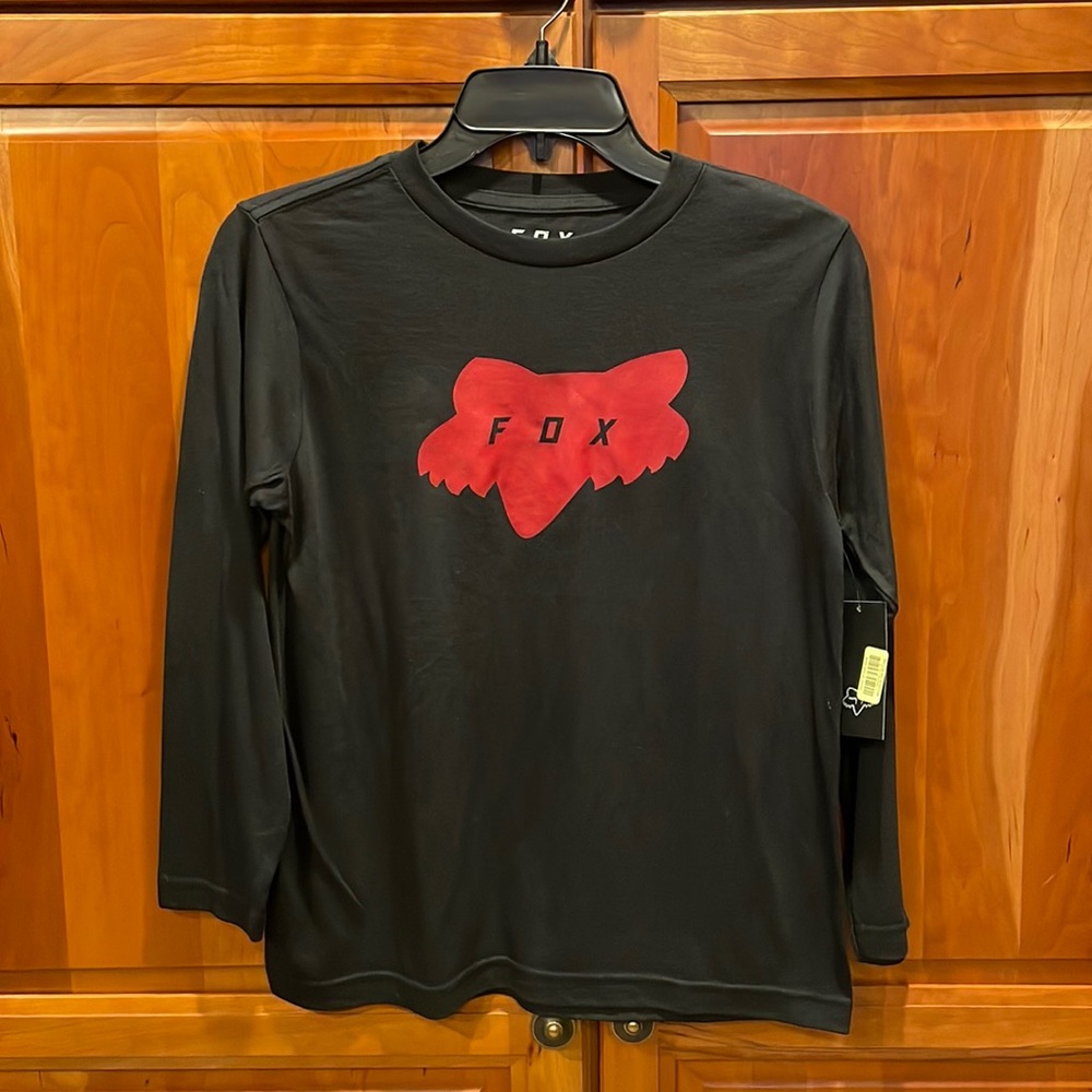 Fox Youth Medium Long Sleeve Shirt NWT